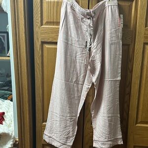 Elegant Striped Pajama Pants